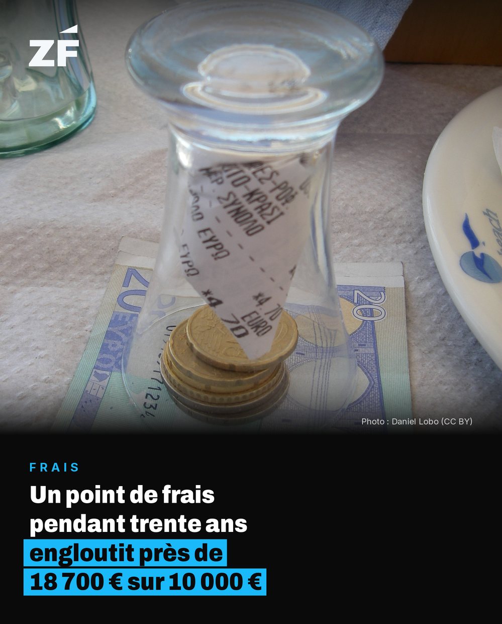 Fact card Ze Finance : Épargne & produits financiers