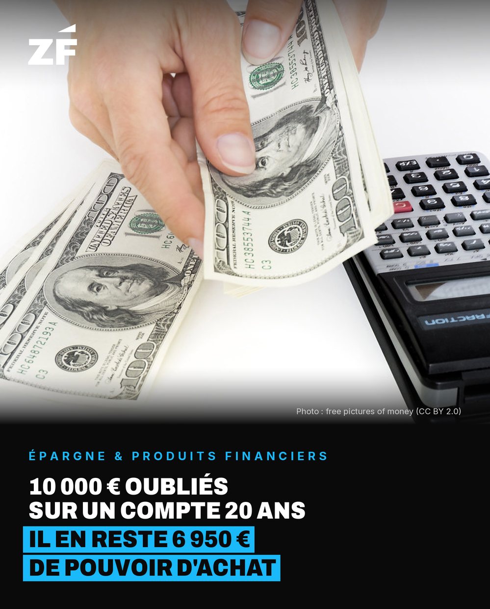 Fact card Ze Finance : Épargne & produits financiers