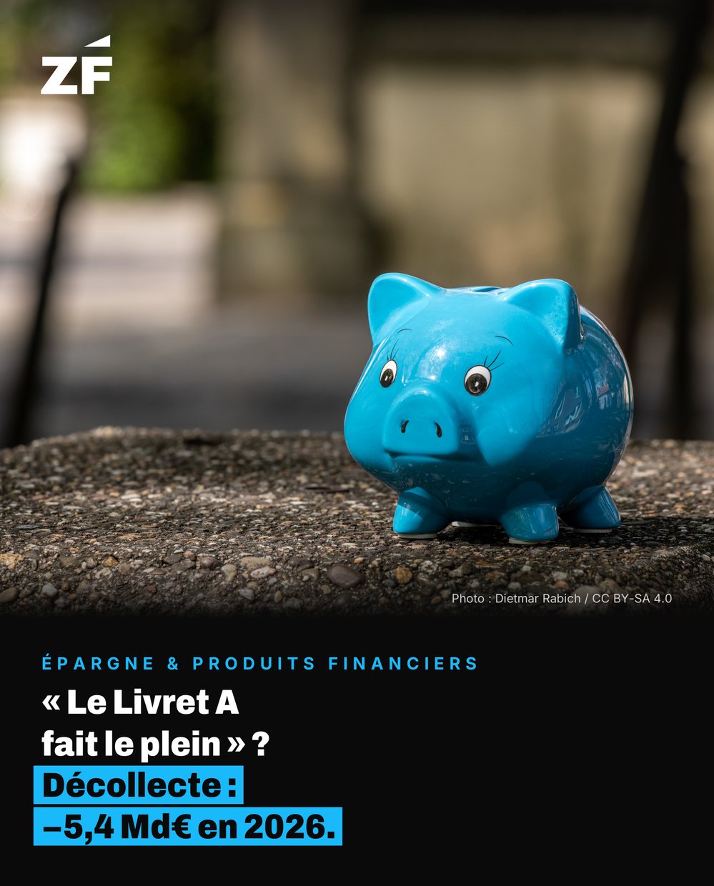 Fact card Ze Finance : Épargne & produits financiers